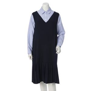 [마더피아]스트라이프 오버롤 원피스[ ROP2026]