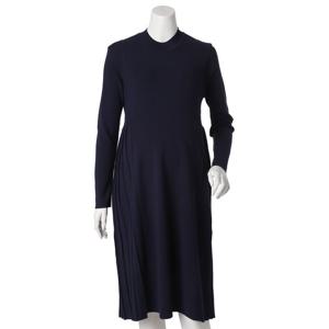 [마더피아]사이드플리츠 니트원피스(ROP6027)