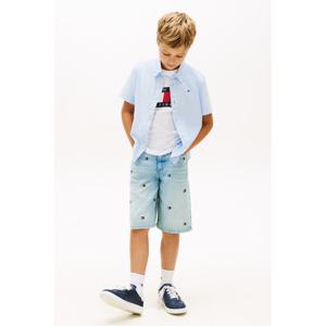 타미힐피거키즈K 스트레치 옥스포드 반팔 셔츠 (T42G1HSH220BT2)