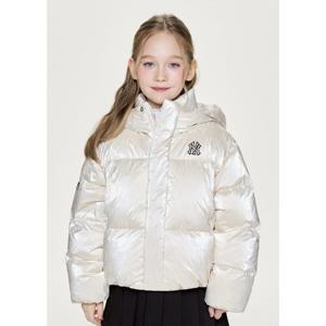 MLB키즈 프리즘 걸스 글로시 모노그램 숏패딩 (7FDJM0956CRD)