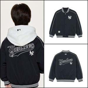 MLB키즈 스포티브 컬시브 나일론 야구점퍼 (7AJPB0261BKS)