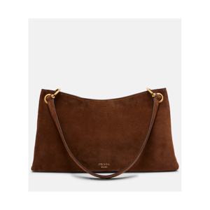 프라다 Etude 라지 스웨이드 숄더 백 P01120272