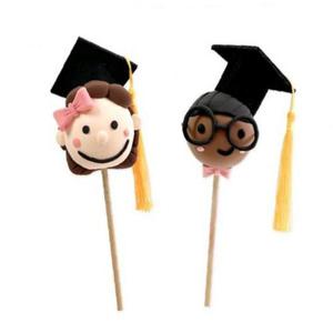 (TD) 클레이 학사모 얼굴 토퍼 만들기 - 1인세트