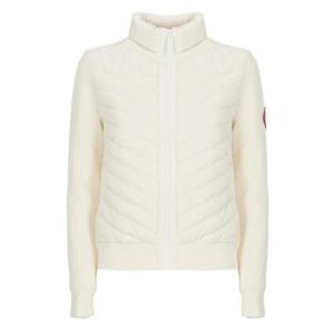 캐나다구스 하이브릿지 니트 숏패딩 6830L HYBRIDGE9467 Ivory