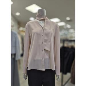 쉬즈미스 세이브존07 브이넥타이블라우스 SWWBLQ11020