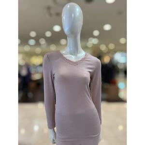 비너스 VLG5038C  고급 기모 에쿠스 통폭 여성 상의 메리야스 단품