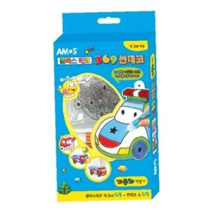 아모스 글라스데코 369썬데코 자동차만들기 미술놀이 (1개)