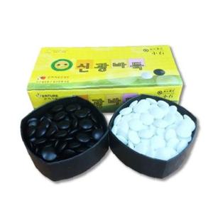 신광바둑 바둑알 소석 바둑놀이/(300알 18x6) 조(1개입)