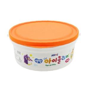 아모스 23000 탱탱아이클레이 400g 주황 점토/버켓 통(1개입)
