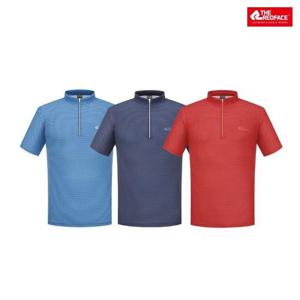 레드페이스 HC43 피케스톰하프짚티셔츠 REWMTSMBE010