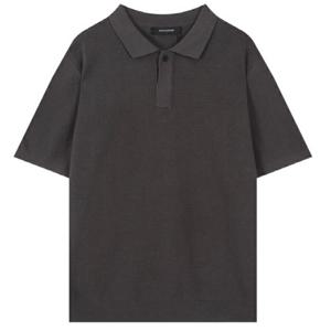 [버커루]남성 오픈카라 반팔 니트B252KT302P16_US