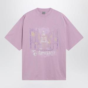 발렌시아가 반팔 티셔츠 764235TUVF5 Pink