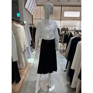 케네스레이디 (E332) 롱 트임 주름 스커트 (EWSKOK0200) EWSKOK0200