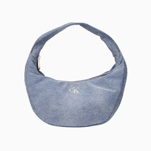 [캘빈클라인 진]여성 로고 데님 스몰 소프트 호보백 4F3207G-VGO