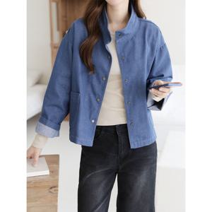 [헤레이스]아델라청 데님자켓_YMSH26SS234