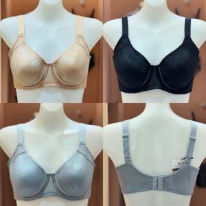 비너스 란제리 (E컵F컵)문직 사틴 부유방 커버 감싸주는 보정 와이어 브라 풀컵 몰드 브래지어 (VGBM541E_F) VGBM541EF000