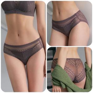 비너스 란제리 앞판에 자수가 여성스러운 시스루 노라인 망사팬티 VPTG620S VPTG620S0000