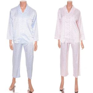 비너스 란제리 커플잠옷 로맨틱한 웨딩스타일 부드럽고 신축성있는 물실크 파자마 VPA3815W VPA3815M VPA3815WM000