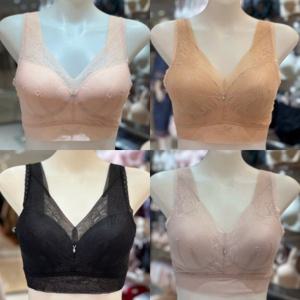 비너스 란제리 통기성 보정력 자가드 망 가볍고 부드러운 몰드컵 브라 런닝 브라탑 브라렛 (VLGC344) VLGC344Z0000