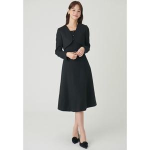 샤틴 자켓 레이어드 벨티드 원피스 (s244s603a) S244S603A