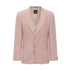 보스 수트 자켓 50562604 686 LIGHTPASTELPINK