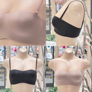 비너스 란제리 어깨끈 제거 오프숄더용 노와이어 퓨징 반컵브라 A B컵 VBRM640 VBRM640AB000