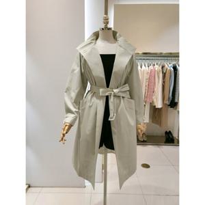 샤틴 벨티드 하이넥 트렌치코트 (s51h7710a) S51H7710A