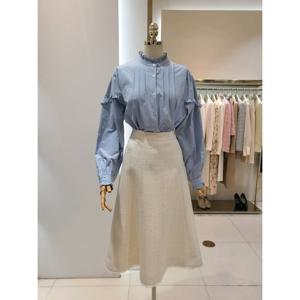 샤틴 러플 포인트 블라우스 (s51p2720a) S51P2720A