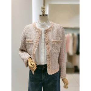 샤틴 컬러믹스 트위드 자켓 (S251H165) S251H165