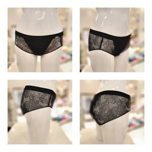 비너스 란제리 비너스 오르화 가슴 푸쉬업 여성속옷  망사팬티 OPT6090S BK(블랙) OPT6090A0000