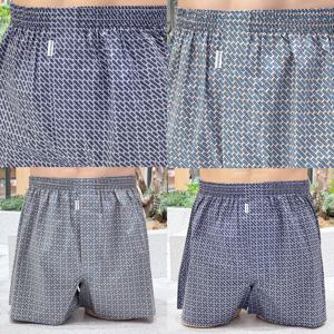 비너스 란제리 고급면 100수 사선매듭나염 내측 면밴드 남성 트렁크팬티 VMP1941D VMP1941D0000