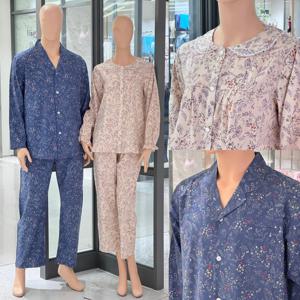 비너스 란제리 사랑스러운 분위기 잔꽃 면모달 MOC 60수 간절기용 잠옷 VPA4505M VPA4505M0000