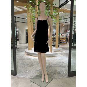 비비안 란제리 (FS5560) 촤르륵 실크핏 부드러운 베가스무스 탑레이스 스트랍 끈풀슬립 FS5560