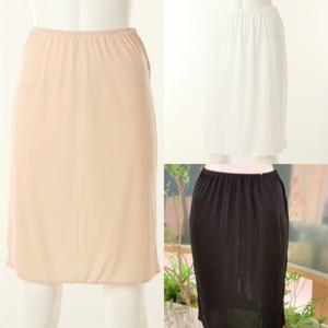 비너스 란제리 베가스므스 원단 흡습 발산 좋은 데이웨어 하의 슬립 속치마 롱기장 하프 슬립 (VHS5023L) VHS5023L0000