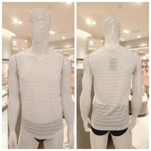 비너스 란제리 비너스 시원한 냉감 아쿠아엑스 남성 런닝 VMVS058-WH(화이트) VMVS0580000