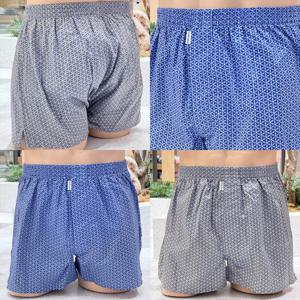 비너스 란제리 흡수와 통풍 빠른 면60수 주자 기하나염 남성 트렁크팬티 VMPQ163 VMPQ163Z0000