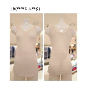 비너스 란제리 비너스 인견 모달 골지 여성 런닝 VLG2456R LB(라이트 브라운) VLG24560000