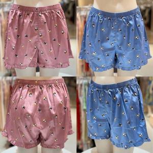 비너스 란제리 면100 팬더나염 민감 피부도 착용 없는 통풍 땀흡수 잘되는 순면 여성 트렁크 팬티 (VMP1949W) VMP1949W0000