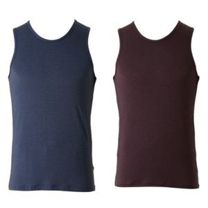 비너스 란제리 부드럽고 신축성 좋은 모달 폴리 스판 마름모 자카드 남성 런닝 민소매 나시 (VMV4194) VMV4194S0000