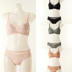 비너스 란제리 (A컵B컵)광고 메인 소프트 몰드 모아주는 크로스랩 브래지어+모달 팬티 (VBR9000A_B VPT9000A) VBRPT9000BAA