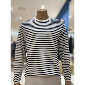 헤지스 스트라이프 긴팔 티셔츠 (HZTS5F362CR) HZTS5F362