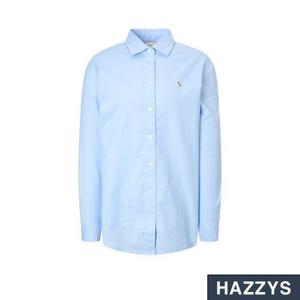 헤지스 스트라이프 면 혼방 긴팔 셔츠 HSSH5DC85