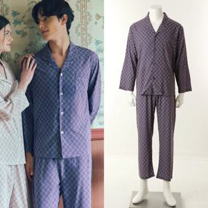 [비너스 란제리] 남성잠옷 블랙라벨 깃털같은 가벼움 파자마 VPA4551M VPA4551M0000