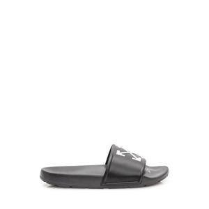 오프화이트 뮬 슬리퍼 M003C9M001 1001 BLACK WHITE