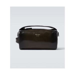 프라다 레더 토트 백 P01148107