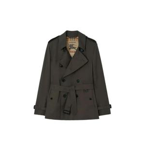 버버리 엑스트라 쇼트 트로피컬 개버딘 켄징턴 트렌치코트 8126391