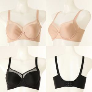 비너스 란제리 (D컵)25AW BP방지 얇은 패드 심플 와이어 브래지어 (VBR1797D) VBR1797D0000