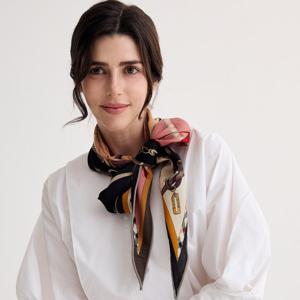 레노마 스카프 울 실크 스카프 FKI006I FKI006I