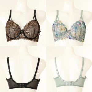 비너스 란제리 B컵C컵 가벼운 착용감 호피 나염 홑겹 브래지어 와이어 브라(VBR1710 B_C) VBR1710BC000