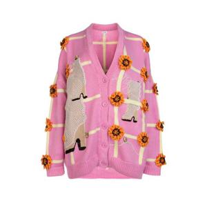 21FW Loewe 오버사이즈 JACQUARD 가디건 S540Y16K152673 TP574148785